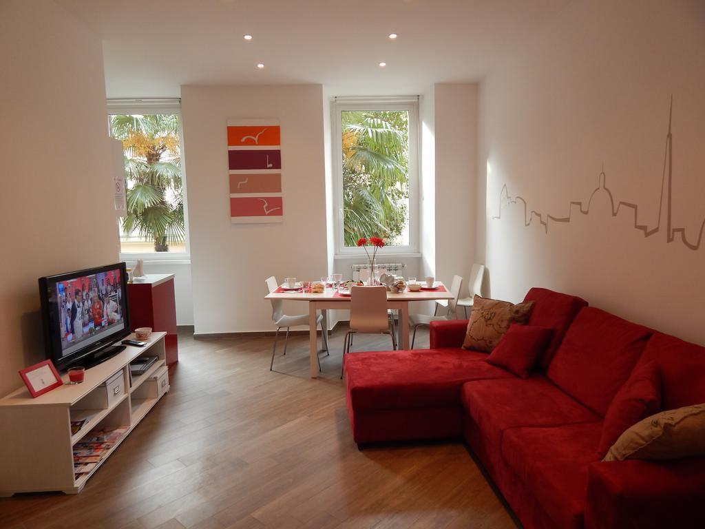 Apartament Red Flat In Rzym Pokój zdjęcie
